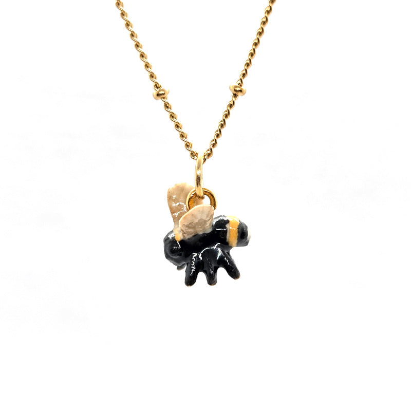 Tiny Bee Necklace
