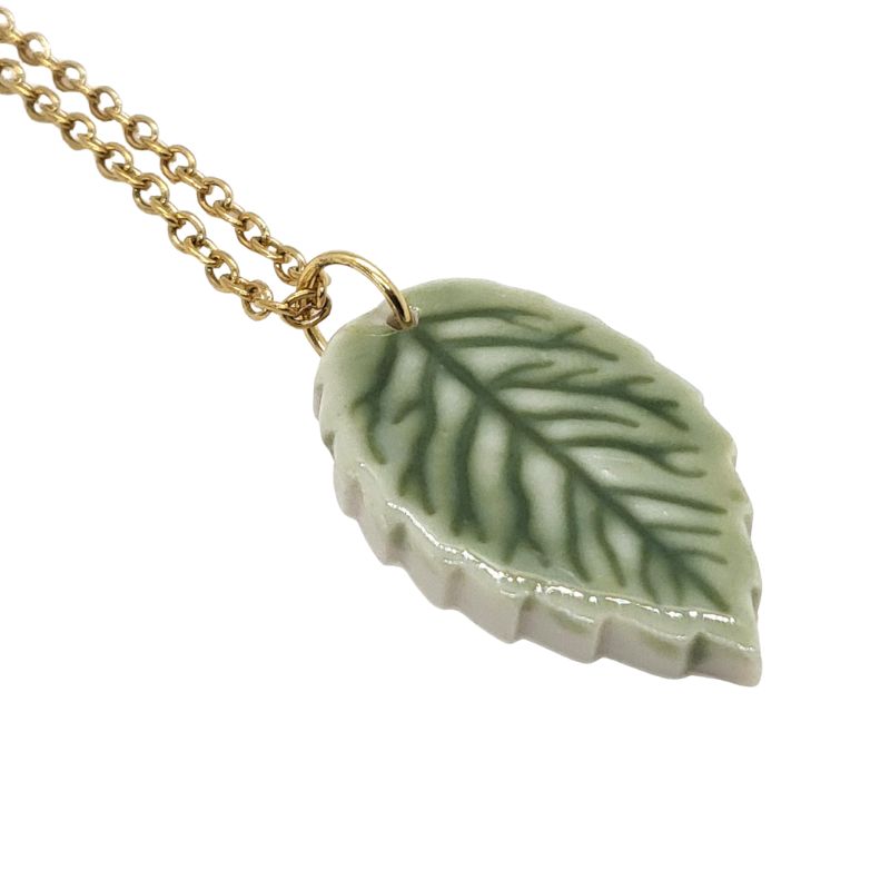 Rose Leaf Necklace