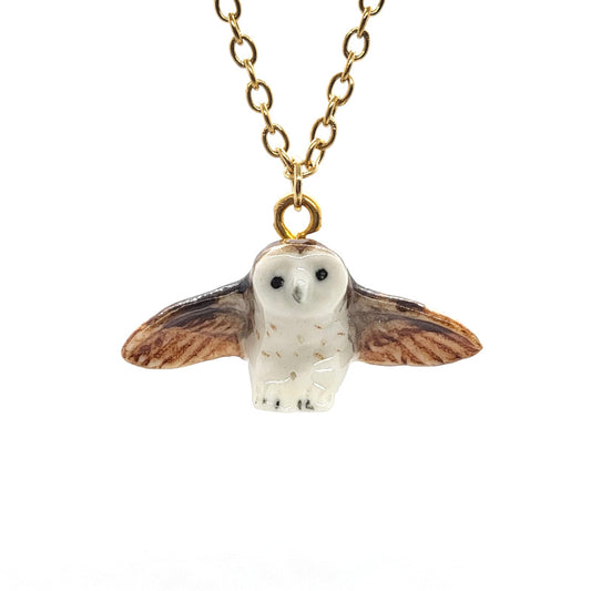 Barn Owl Necklace