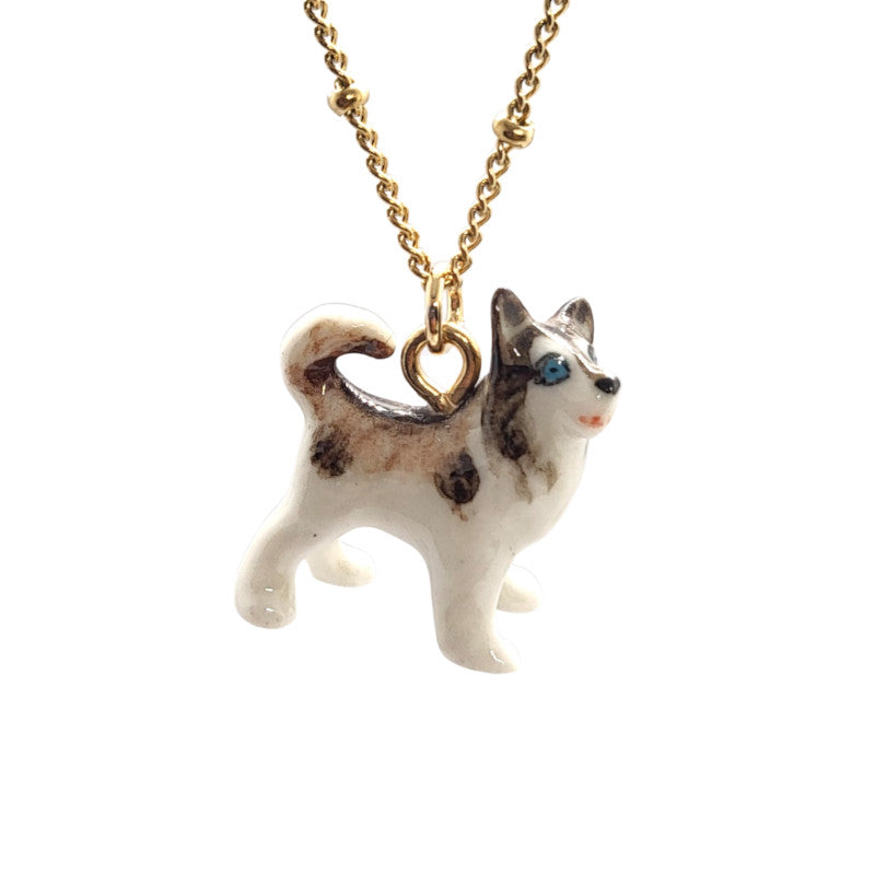 Tiny Husky Necklace