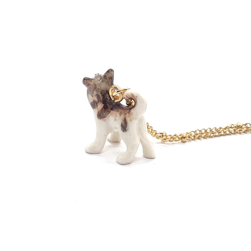 Tiny Husky Necklace