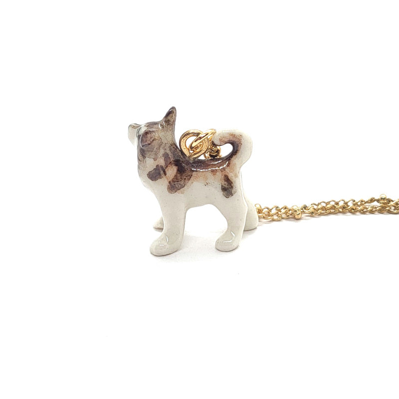 Tiny Husky Necklace