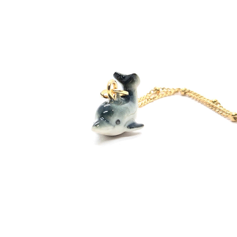 Tiny Dolphin Necklace