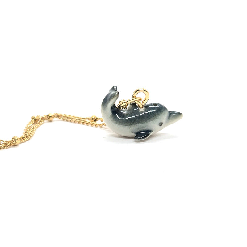 Tiny Dolphin Necklace