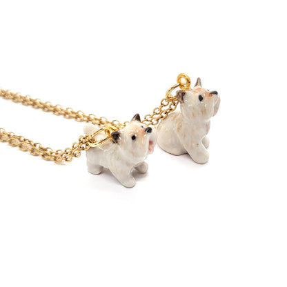 West Highland White Terrier Dog Necklace Set