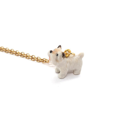 West Highland White Terrier Dog Necklace Set