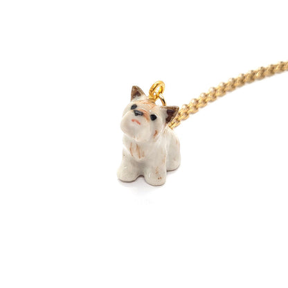 West Highland White Terrier Dog Necklace Set