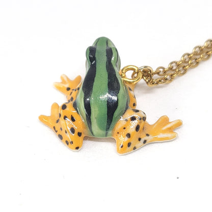 Rio Madeira Poison Dart Frog Necklace