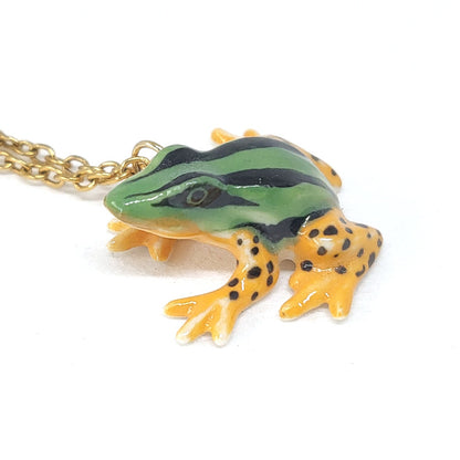 Rio Madeira Poison Dart Frog Necklace