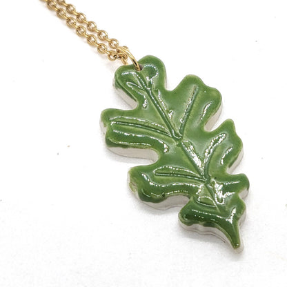 Oak Leaf Necklace