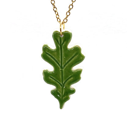 Oak Leaf Necklace