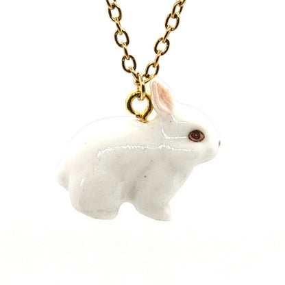 White Rabbit Necklace