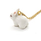 White Rabbit Necklace