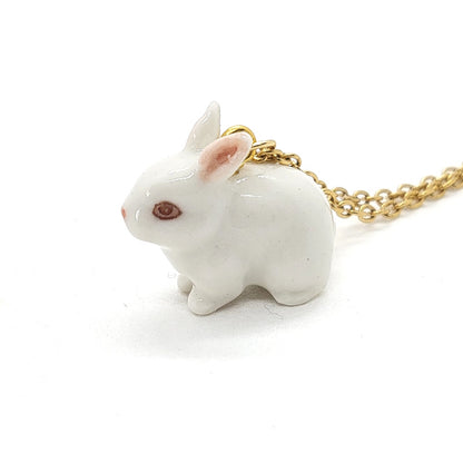 White Rabbit Necklace